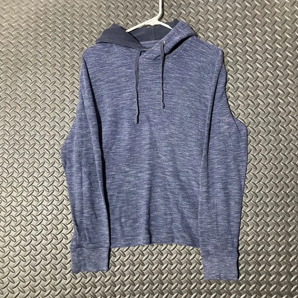 Banana Republic Blue‎ Prima Cotton Casual Wear Pullover Hoodie Men's Size M